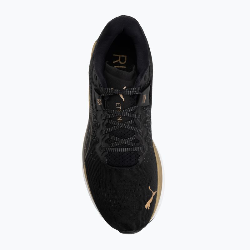 Női futócipő Puma Eternity Nitro black/gold/white 5