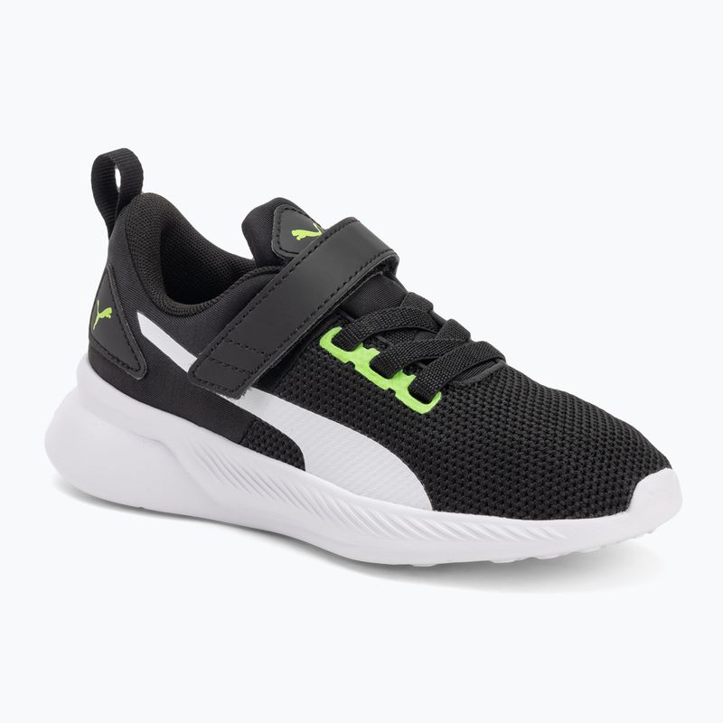 PUMA Flyer Runner V PS gyermekcipő zöld flash/puma fehér