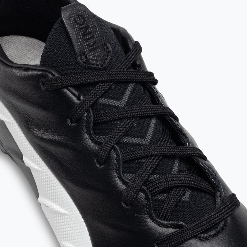 PUMA King Platinum 21 FG/AG férfi futballcipő fekete-fehér 106478 01 7