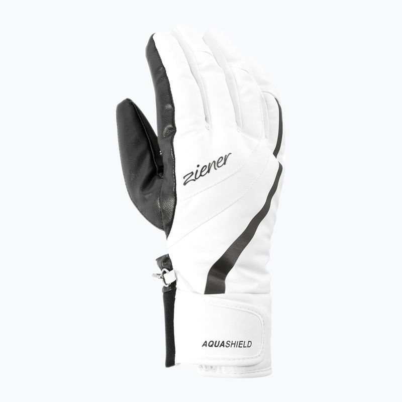 Női síkesztyű ZIENER Kitty Aquashield white 7