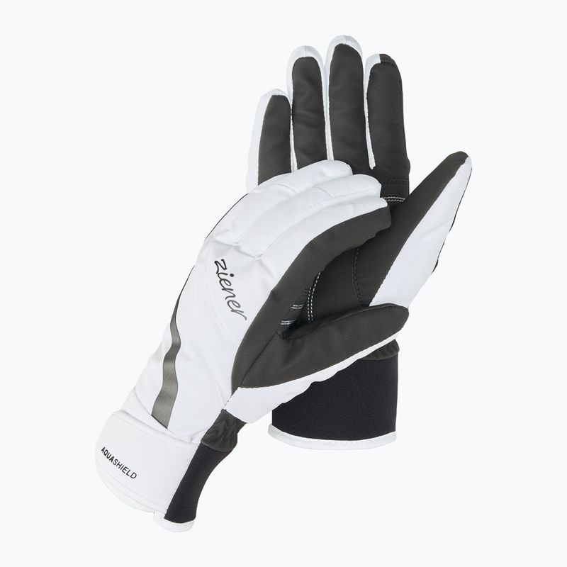 Női síkesztyű ZIENER Kitty Aquashield white