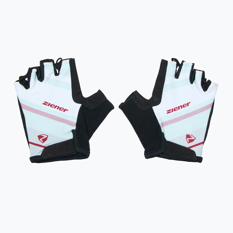 Női kerékpáros kesztyű ZIENER MTB Crizy Lady GELfoam sangria vörös 2
