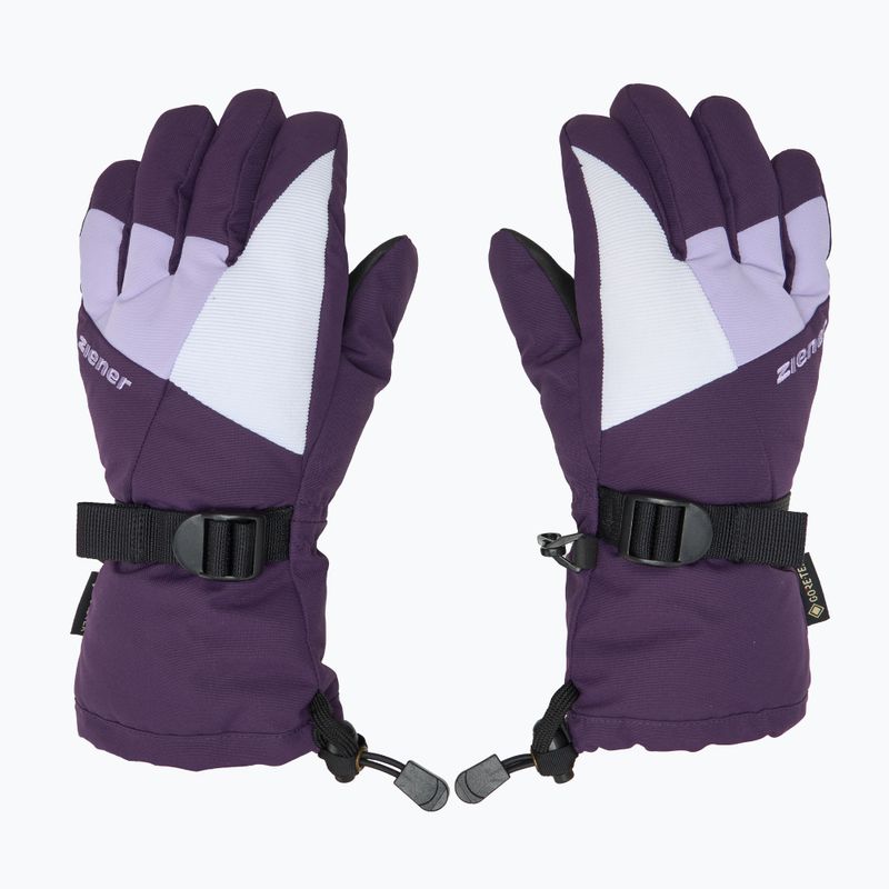 Gyerek síkesztyű ZIENER Lani GTX dark violet 3
