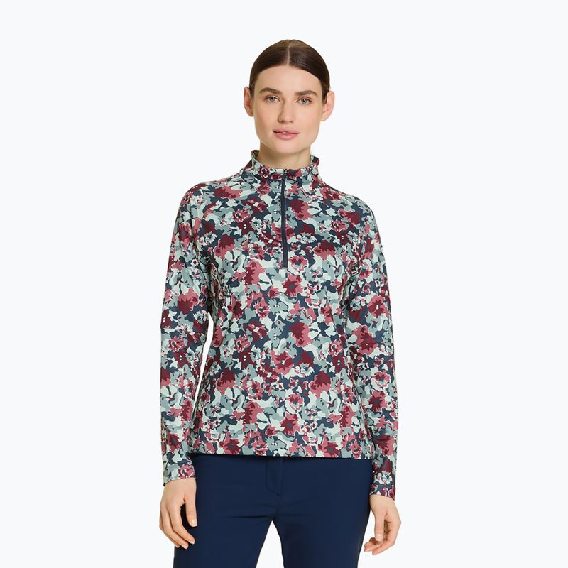 Női termoaktív pulóver ZIENER Jeane flower print