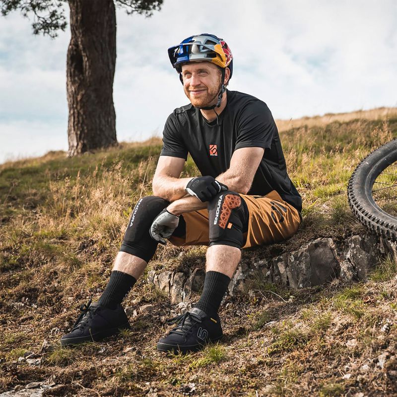 Férfi adidas FIVE TEN Trailx Bike Tee fekete kerékpáros póló 11