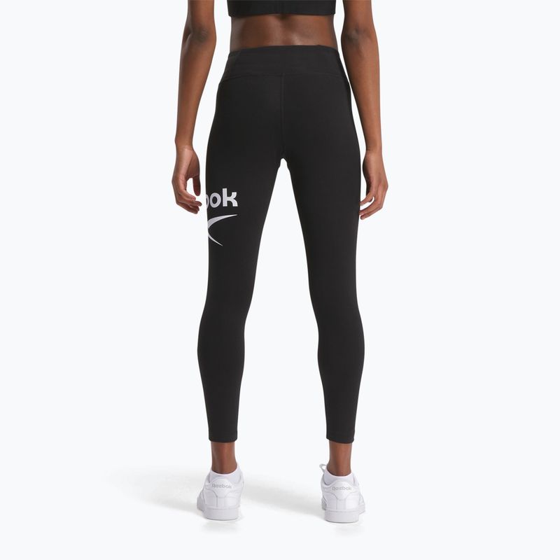 Női leggings Reebok Identity Big Logo Big Logo Cotton fekete 3