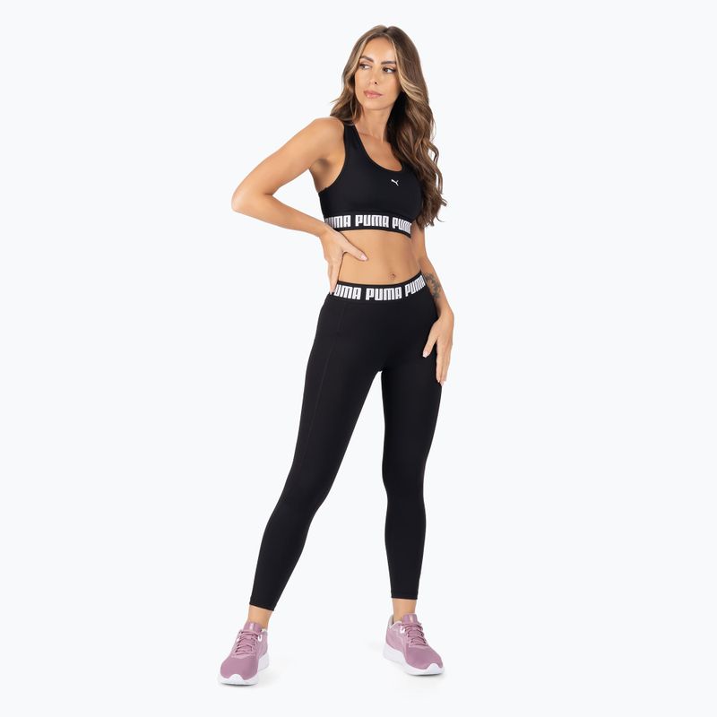 Női edző leggings PUMA Train Strong HW Tight fekete 521601_01 2