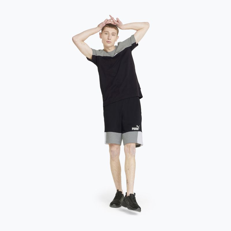 Férfi PUMA ESS+ Block Tee puma fekete 2