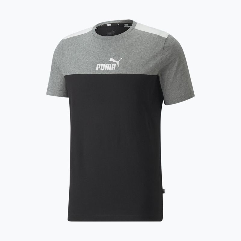 Férfi PUMA ESS+ Block Tee puma fekete 4