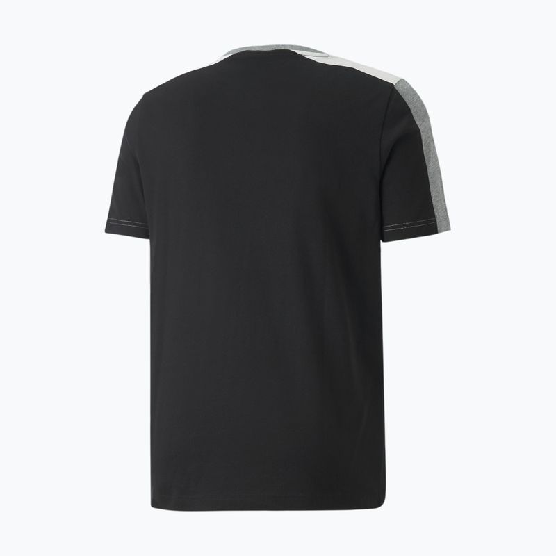 Férfi PUMA ESS+ Block Tee puma fekete 5