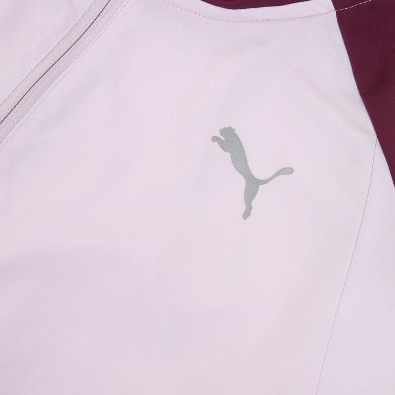 Női futókabát Puma Run 5K Woven Jacket lavender fog 3