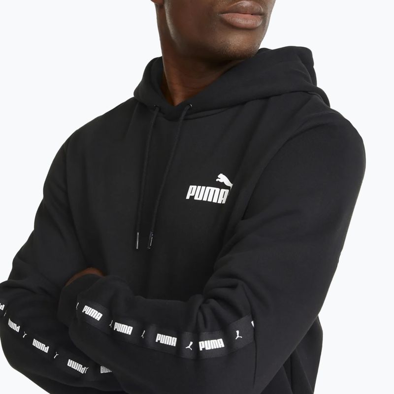 Férfi pulóver PUMA Essentials+ Tape puma black 4