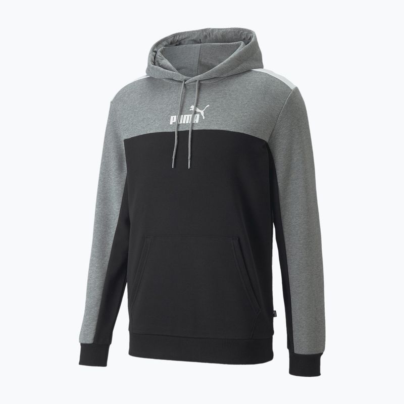 Férfi PUMA ESS+ Block Hoodie TR puma fekete 4