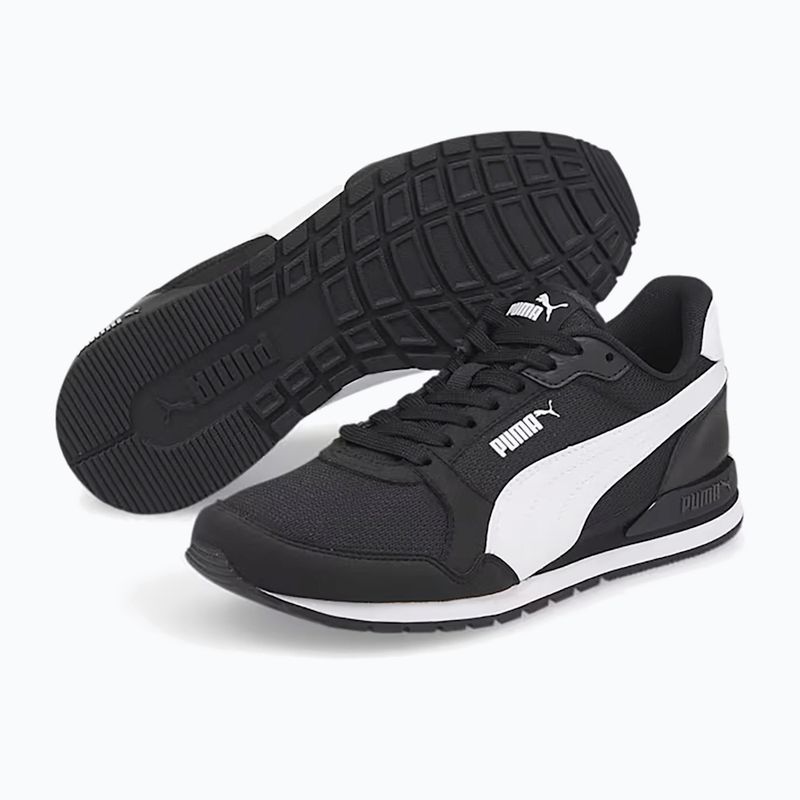 PUMA ST Runner v3 Mesh gyermek cipő puma fekete/puma fehér 10