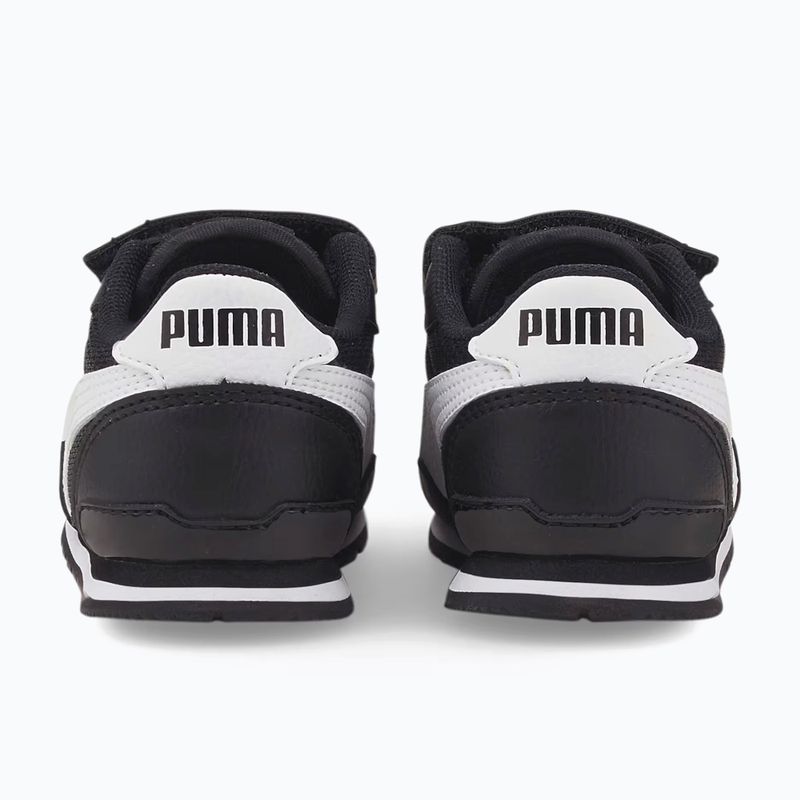 PUMA ST Runner v3 Mesh V Inf gyermek cipő puma fekete/puma fehér 11