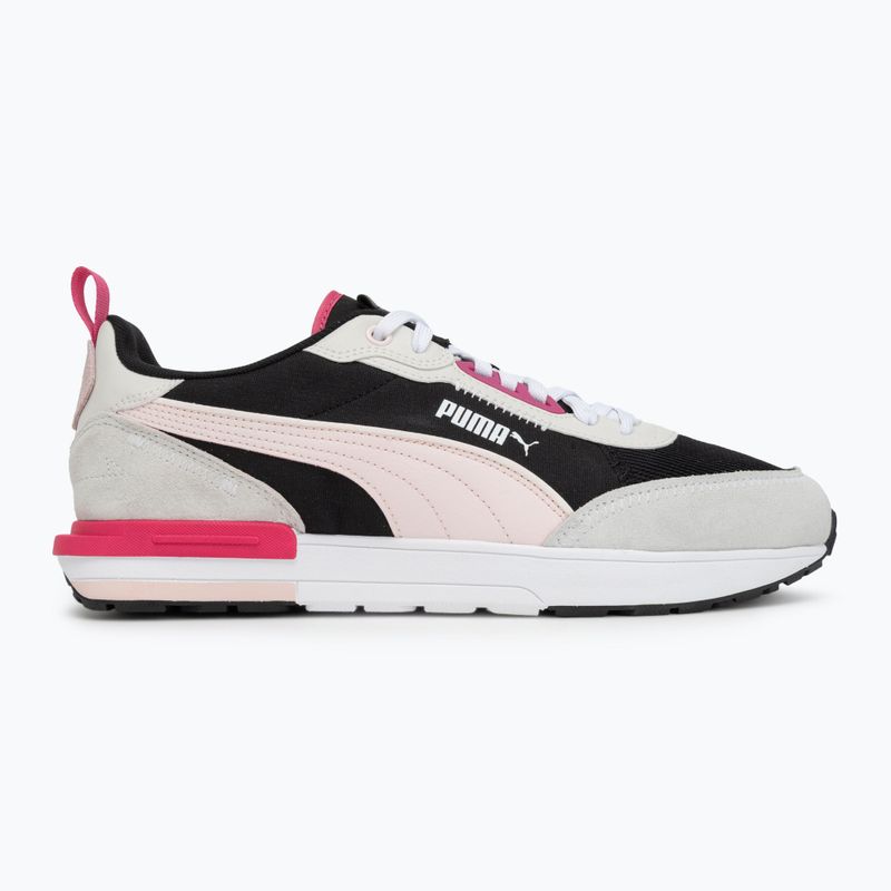 PUMA R22 férfi cipő puma fekete / kréta rózsaszín / puma fehér 2