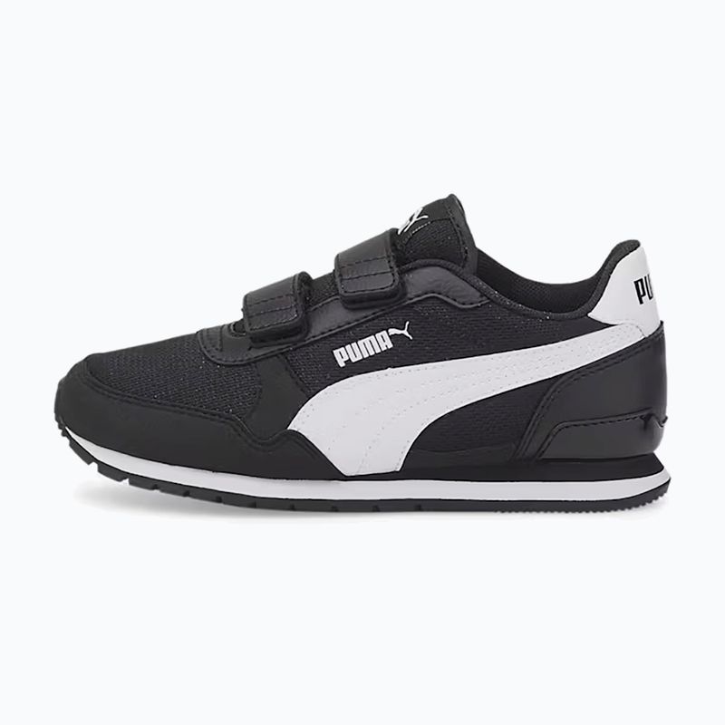 PUMA ST Runner v3 Mesh V PS gyermek cipő puma fekete/puma fehér 8
