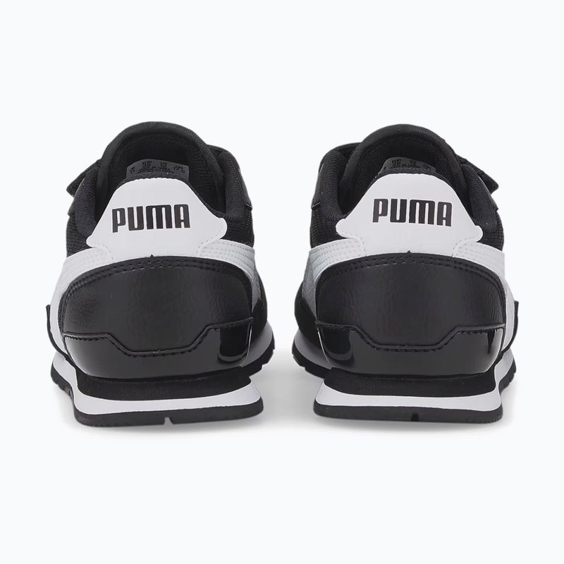 PUMA ST Runner v3 Mesh V PS gyermek cipő puma fekete/puma fehér 11