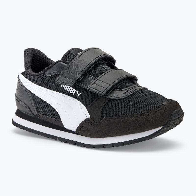 PUMA ST Runner v3 Mesh V PS gyermek cipő puma fekete/puma fehér