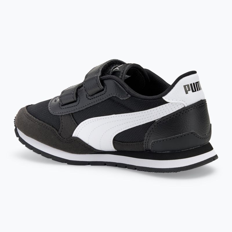 PUMA ST Runner v3 Mesh V PS gyermek cipő puma fekete/puma fehér 3
