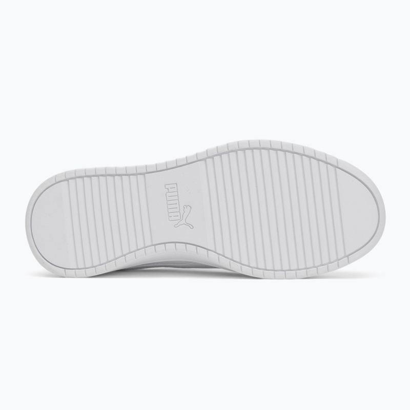 PUMA Rickie Jr junior cipő puma fehér/puma fehér/glacier szürke 4