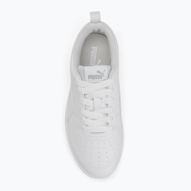 PUMA Rickie Jr junior cipő puma fehér/puma fehér/glacier szürke 5