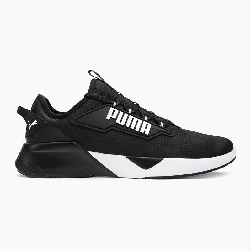 Férfi futócipő PUMA Retaliate 2 fekete-fehér 376676 01 2