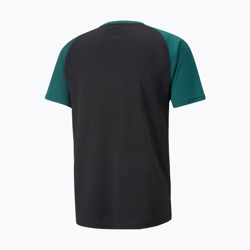 Férfi edzőpóló PUMA Fit Tee zöld 522119_24 8