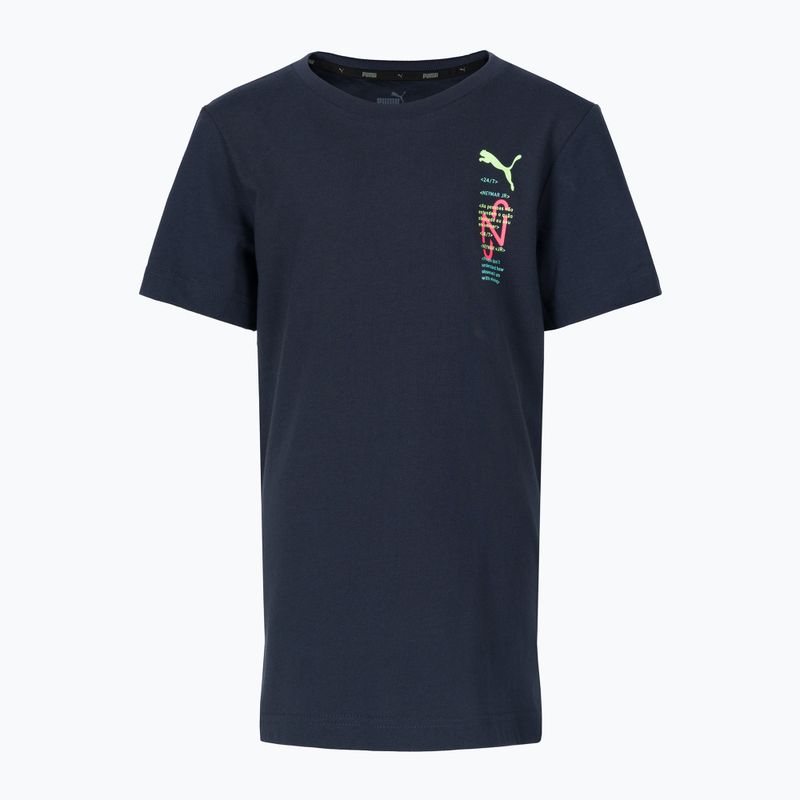 Puma Neymar Jr 24/7 Graphic gyermek labdarúgó mez sötétkék 605775