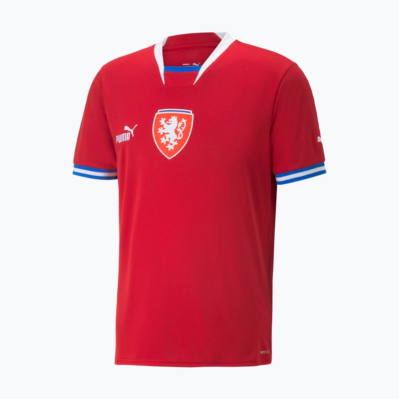 Férfi futball mez PUMA Facr hazai mez Replica piros 765865_01 8