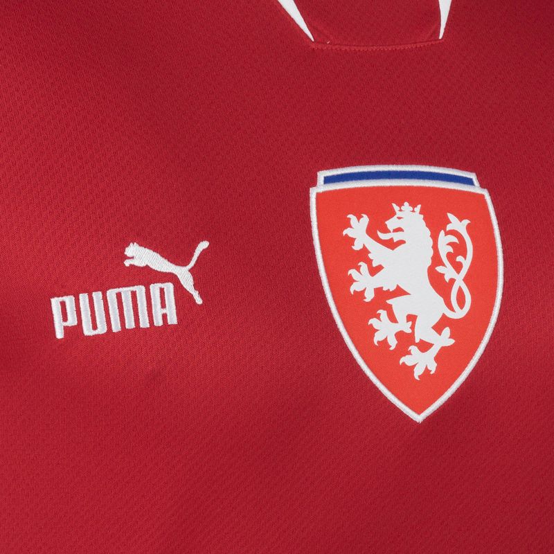 Férfi futball mez PUMA Facr hazai mez Replica piros 765865_01 4