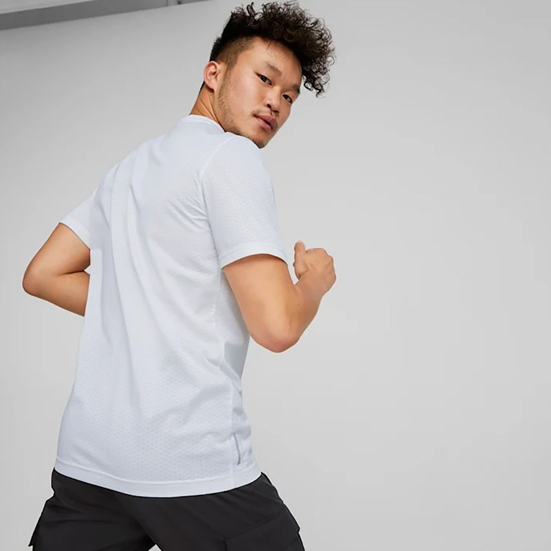 Férfi edző póló PUMA FAV Blaster puma fehér 5