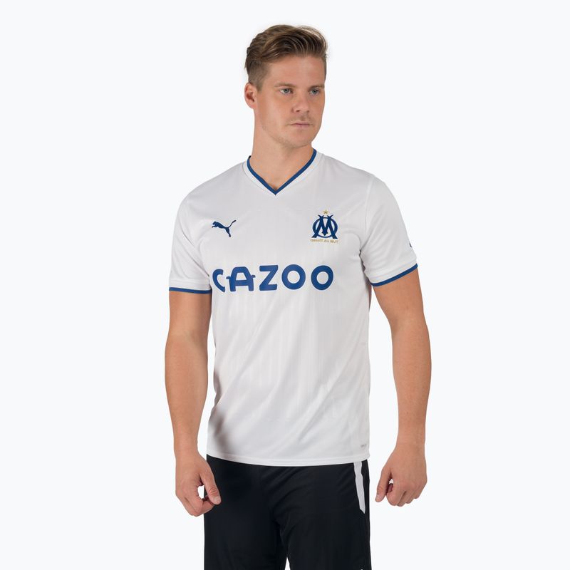 Puma férfi futball mez Om Home Jersey Replica fehér 766085