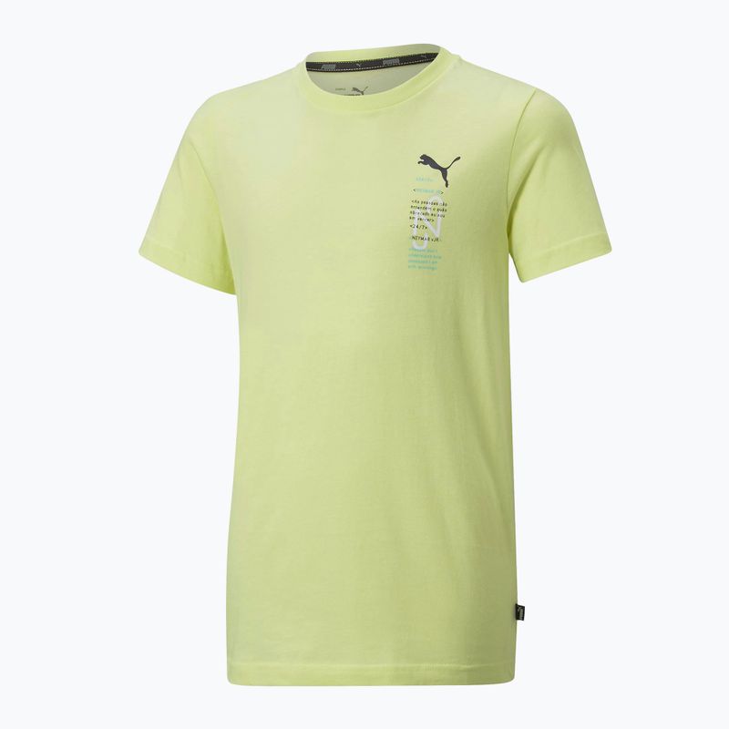 Puma Neymar Jr gyermek futball mez 24/7 Graphic sárga 605775 5