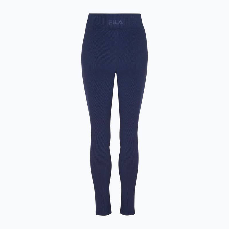 FILA női leggings Bozcaada High Waist Rib középkorú kék 2