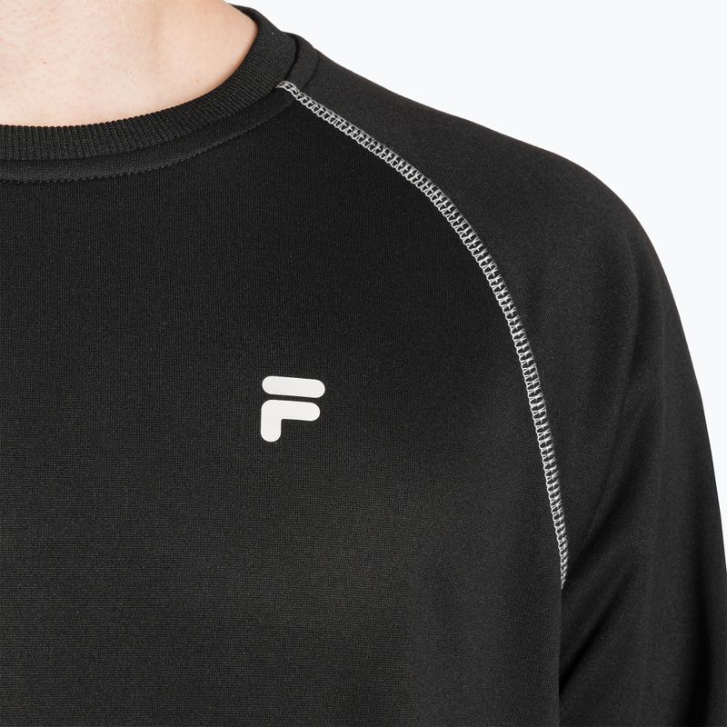 Férfi FILA Landin Raglan Crew Sweatshirt fekete 3