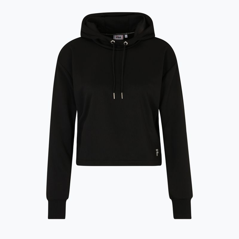 Női FILA Rheine Cropped Hoody fekete 5