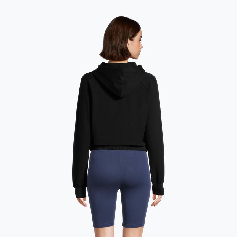 Női FILA Baalberge Cropped Hoody fekete 2