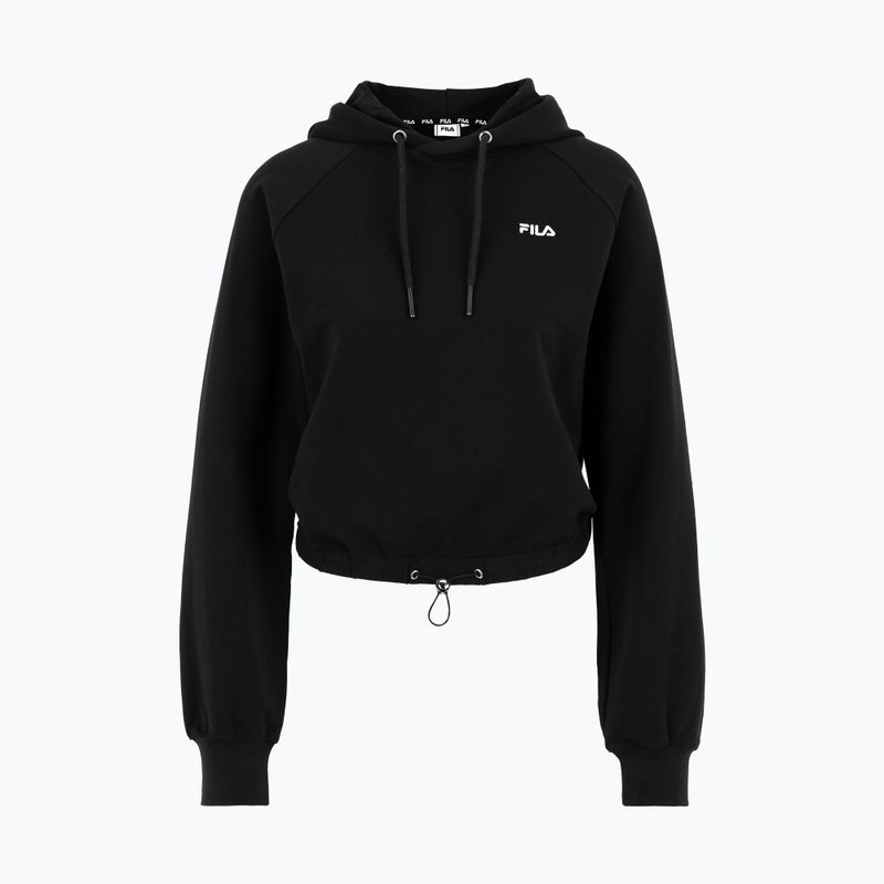 Női FILA Baalberge Cropped Hoody fekete 3