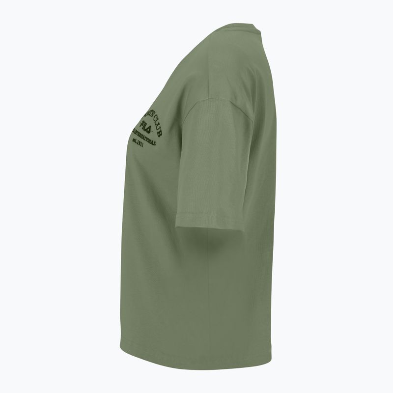Női FILA Boms Loose Fit póló olaj zöld 3