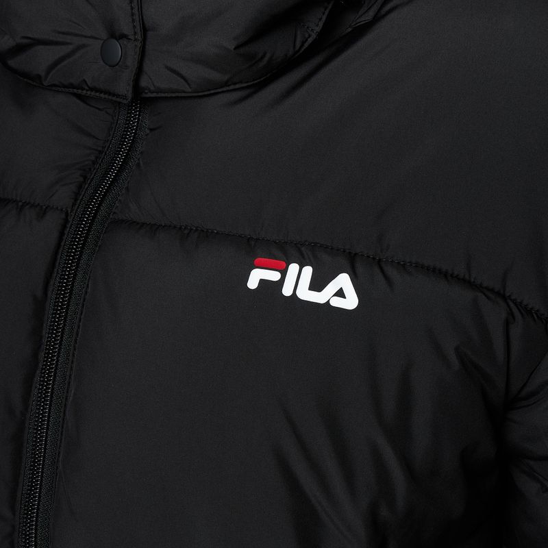 Női FILA Buchen Cropped Puffer Jacket fekete 3