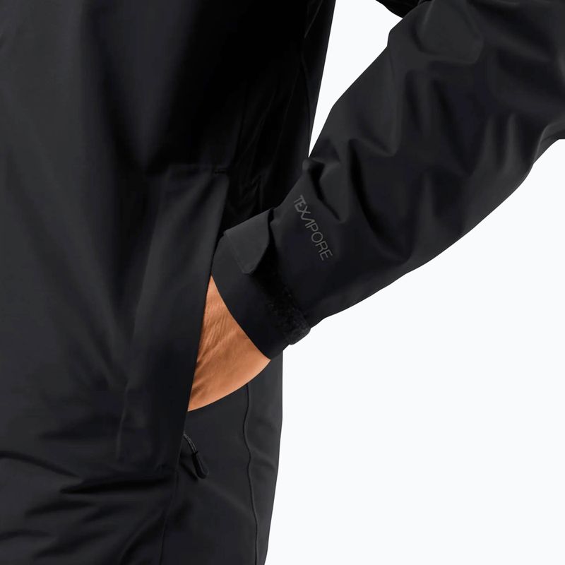 Jack Wolfskin férfi 3 az 1-ben kabát Jasper 2L fekete 5