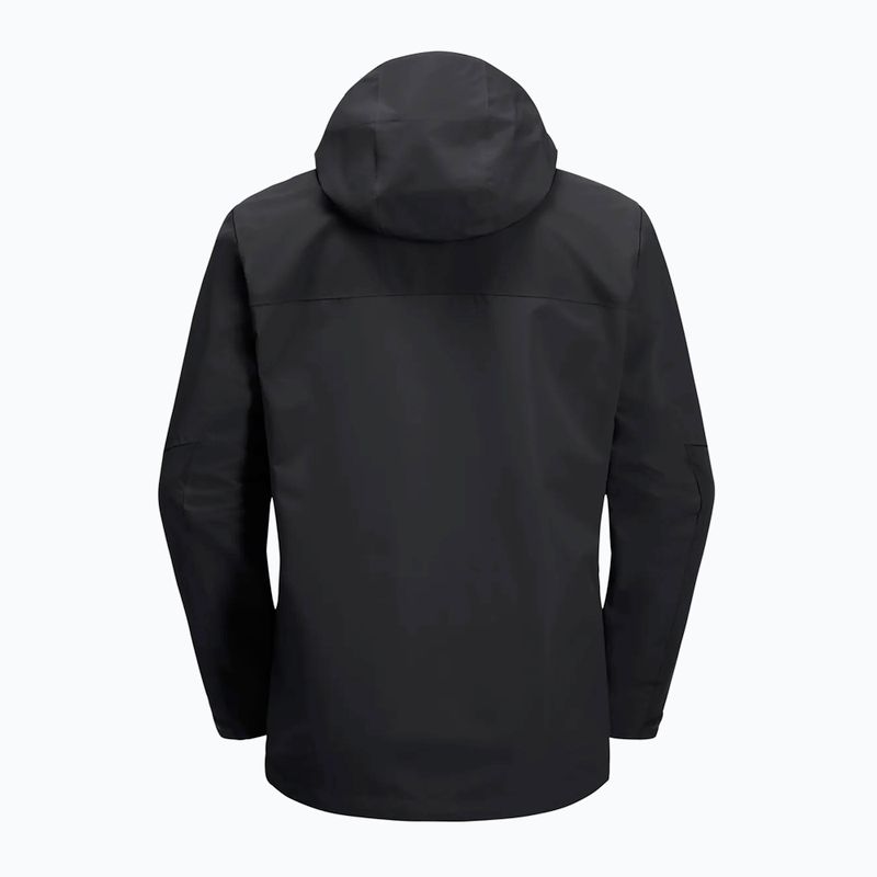 Jack Wolfskin férfi 3 az 1-ben kabát Jasper 2L fekete 7
