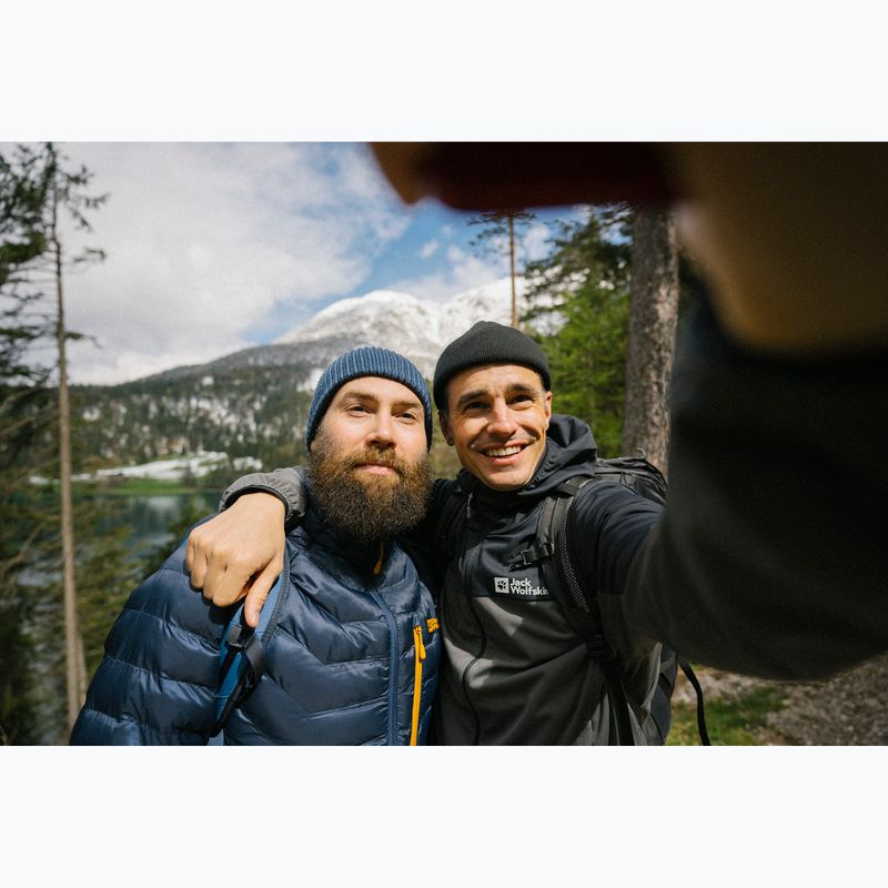 Férfi esőkabát Jack Wolfskin Highest Peak 3L fekete 18