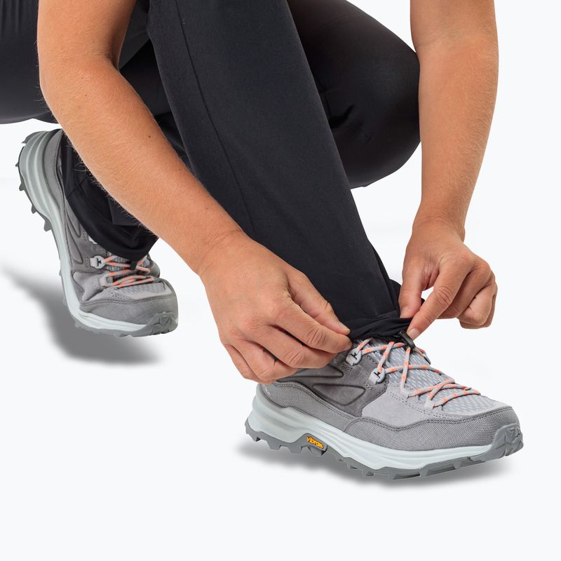 Jack Wolfskin női softshell nadrág Holdsteig fekete 5