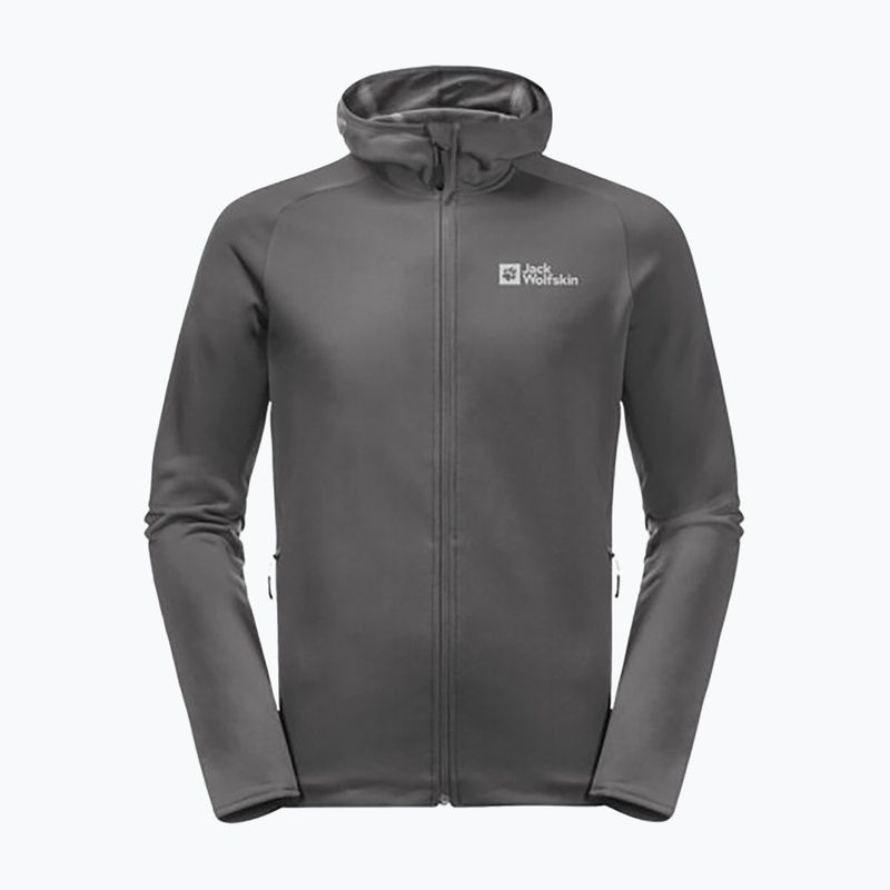 Férfi Jack Wolfskin Baiselberg Baiselberg Hooded Fz fleece melegítőfelső 5