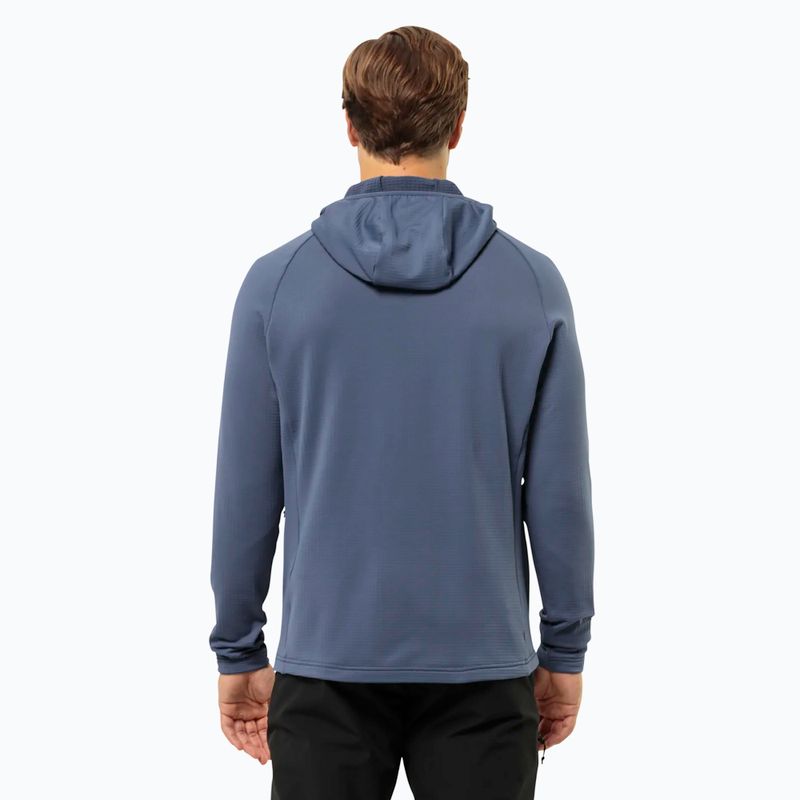 Férfi melegítőfelső Jack Wolfskin Kolbenberg Hooded Fz evening sky 2