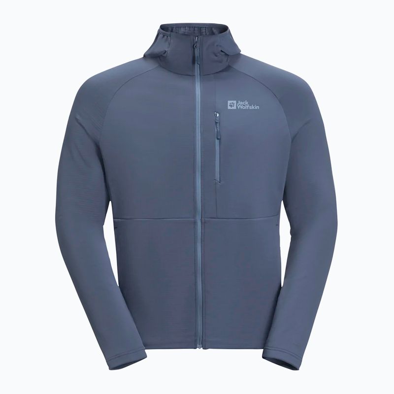 Férfi melegítőfelső Jack Wolfskin Kolbenberg Hooded Fz evening sky 6