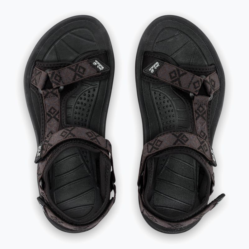Jack Wolfskin női szandál Wave Breaker fekete 5