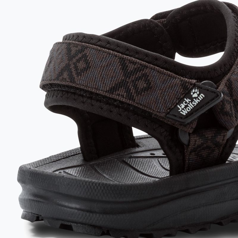 Jack Wolfskin női szandál Wave Breaker fekete 7